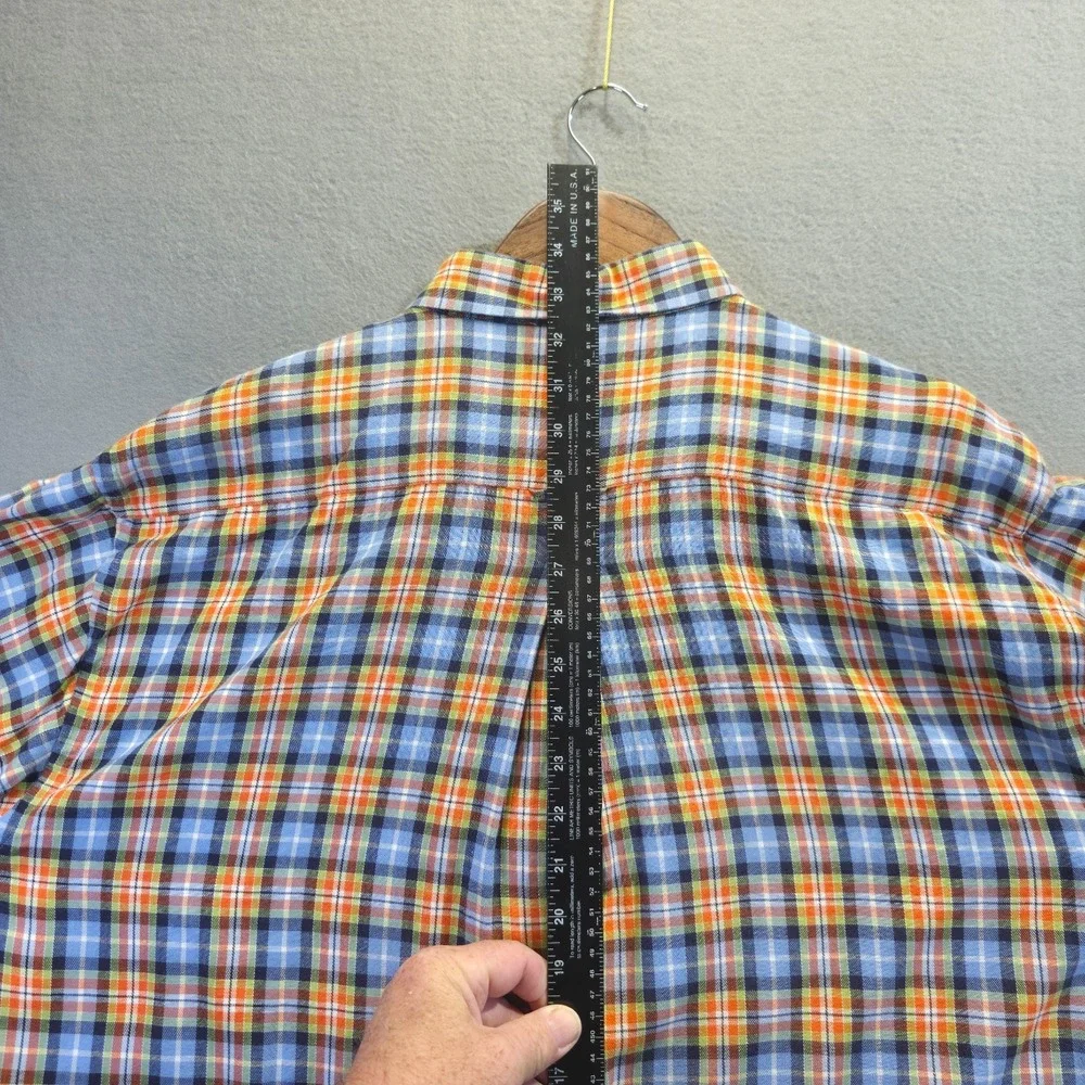 Judson Wade Collection Men's Long Sleeve Button Up Plaid Flannel Size XL‎